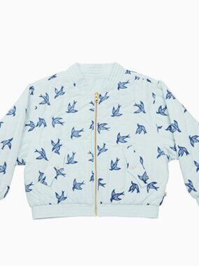 Comfy Quilted Sparrow Kids Bomber